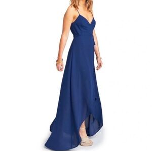 knee length dresses for ladies Ruffle-Trim Corset Maxi Dress in Ivory - 10 main image 1
